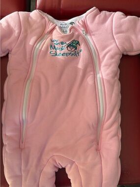 Baby Merlin's Magic Sleepsuit Pink Large (6-9 Months)